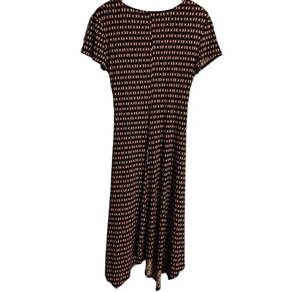 Wrap Dress by Perceptions Size Medium handkerchief hem (faux wrap) - Picture 6 of 14